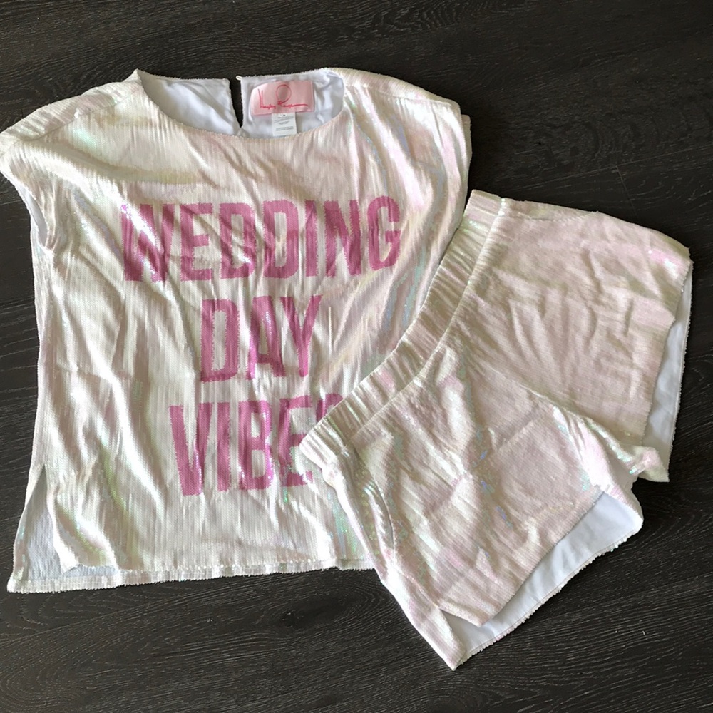 Hayley Paige Wedding Day Vibes Short & Shirt